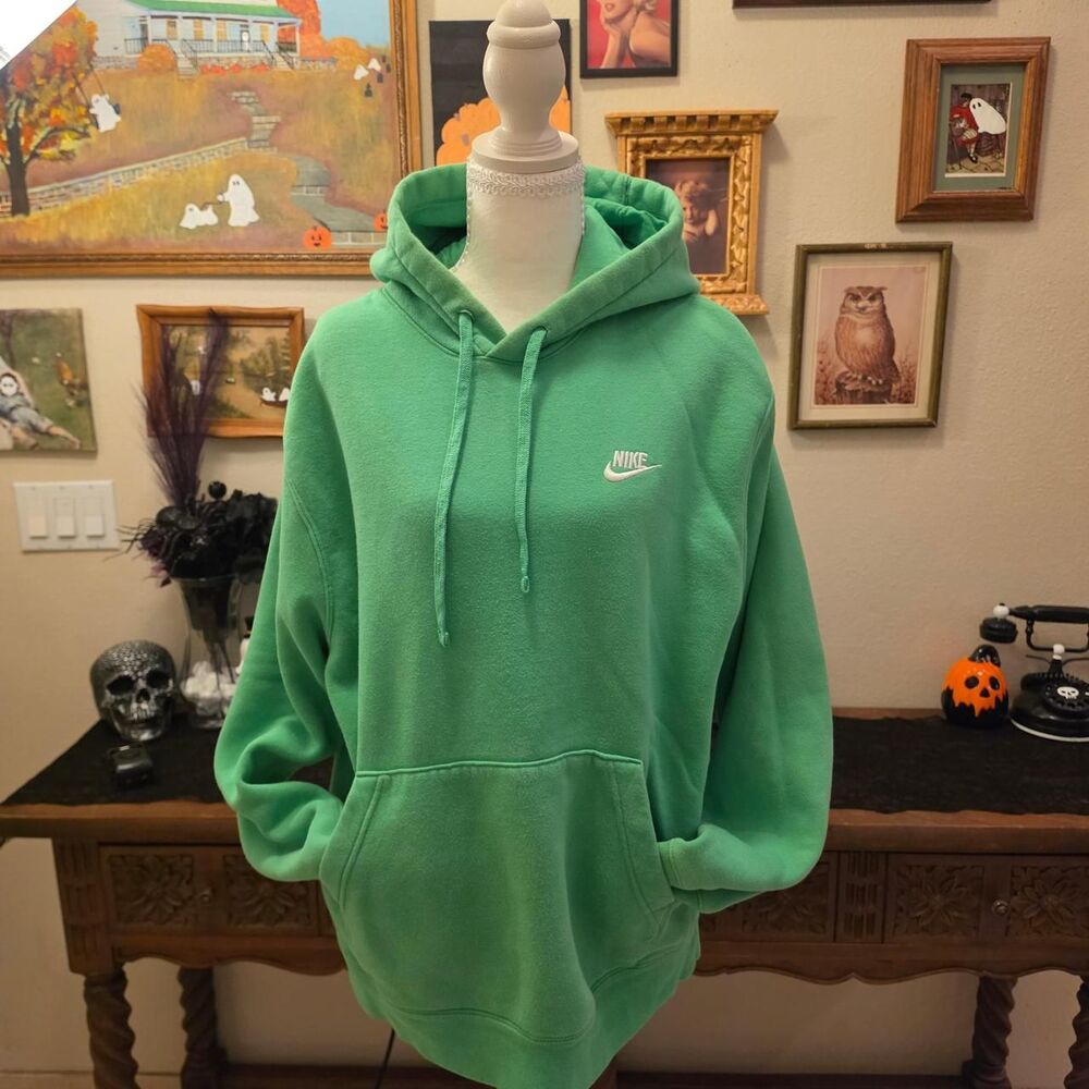 Green Nike Hoodie